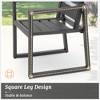 Arceso Patio Table and Chairs set , HDPS 5-Piece Outdoor Dining Set, Patio Furniture for Deck, Poolside, and Backyard - 3 of 4