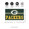 Evergreen NFL Green Bay Packers Embossed Mat Cross Hatch Indoor and Outdoor Doormat - image 2 of 4