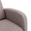Sapphtopaz Accent Chair Teddy Glider Rocking Chairs Upholstered Nursery Comfy Chair with High Backrest Modern Accent Chairs for Living Room - 2 of 4