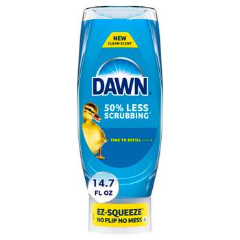 Dawn Ultra Clean Scent Ez-Squeeze Dishwashing Liquid Dish Soap - 14.7 fl oz