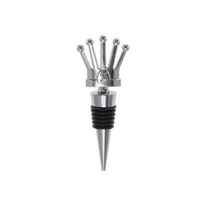 Unique Bargains Bottle Stoppers Geometric Crown Zinc Alloy PTR 4.13"x1.54"x0.79" 1 Pc - 1 of 3