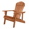 Saint Birch Outdoor Adirondack Wooden Chair - 4 of 4