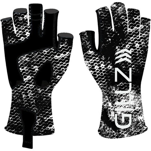 Cordova Safety Products Rock Fish Half-finger Guide Gloves - Gray