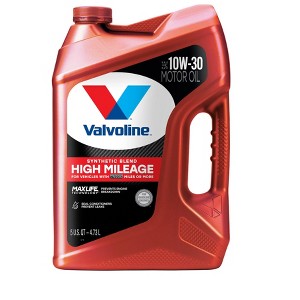 Valvoline High Mileage with MaxLife Technology Motor Oil 10W-30 - 1 of 4