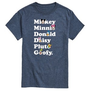 Men's - Disney - Character Logo Short Sleeve Graphic T-Shirt - 1 of 4