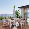 FUFU&GAGA 10FT Outdoor Patio Umbrella with Scalloped Edge & Crank Lift - 3 of 4
