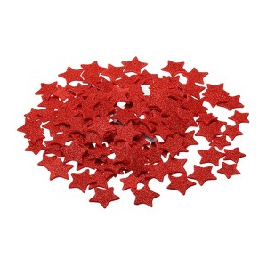 Unique Bargains EVA Self Adhesive Craft Supplies Glitters Foam Shape Sticker - 1 of 4