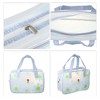 Unique Bargains Women's Square Cosmetic Bag Blue 1 Pc - 3 of 4