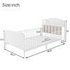 SeaCamel All-in-One Kids' Bed: Twin Metal Platform with Built-In Light, Pull-Out Storage & Upholstered Panels, Black - 3 of 4