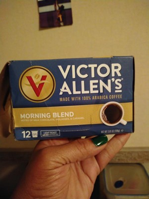 Victor Allen's Coffee Morning Blend Single Serve Coffee Pods Light ...