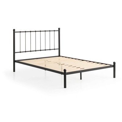 Brookside Home Phoebe Metal Platform Bed with Vertical Bars Headboard