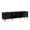 NicBex TV Stand Contemporary Minimalist TV Stand with 2 doors for TVs up to 80 inches for Living Room, Bedroom - image 4 of 4