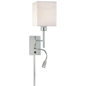 George Kovacs Lighting 1 - Light Swing Arm Lamp in  Chrome - 1 of 1