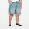Women's Mid-Rise EasyRigid Cut-Off Jorts - Wild Fable™ - 2 of 3
