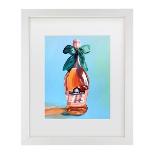 Trademark Fine Art - Key and Sea RosAc Matted Framed Art - 1 of 4