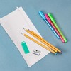 Unique Bargains Pencil Case Canvas Large Capacity Stationery Pen Bag for Office - 4 of 4