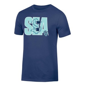 NHL Seattle Kraken Men's Short Sleeve T-Shirt - 1 of 3