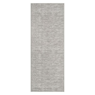 Coolmee Area Rugs for Living Room Modern Stripe Style Low Pile Non Skid Washable Ultra-Thin Low Pile Carpets Bedroom Office