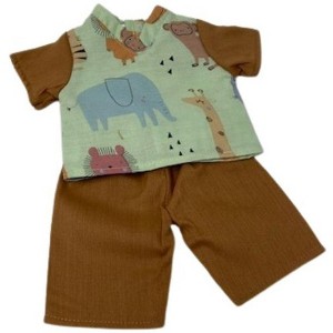 Doll Clothes Superstore Zoo Scrubs Fit Some Baby Alive And Little Baby Dolls - 1 of 4