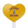 University at Albany Great Danes Heart Love Cupcake Picks Toppers Decoration Set of 6 - 2 of 4
