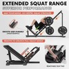 ER KANG Leg Press Hack Squat Machine with Weights, Leg Exercise Machine for Quads, Hamstring, Glutes, Calves, Home Gym Leg Day Equipment - 4 of 4