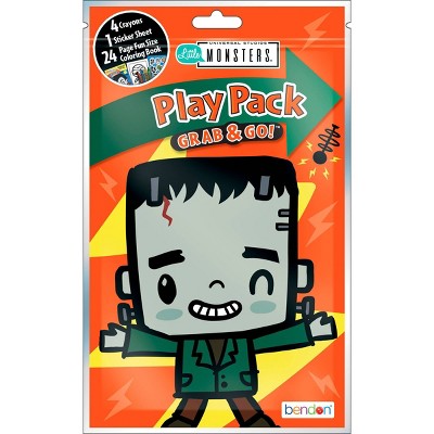 Bendon Play Packs Coloring Books Univ Little Monsters