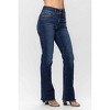 Women's High Waist Vintage Frayed Hem Bootcut Jean - Judy Blue - 2 of 4