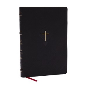 Rsv2ce, Thinline Large Print Catholic Bible, Black Leathersoft, Comfort Print - by  Catholic Bible Press (Leather Bound) - 1 of 1