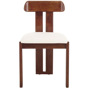 Cayde Boucle Seat Dining Chair - DCH8806 - Safavieh - 1 of 4