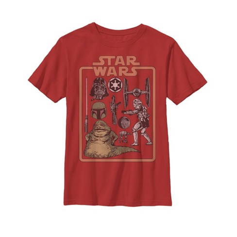 Boy s Star Wars Galactic Empire Kit T shirt Target