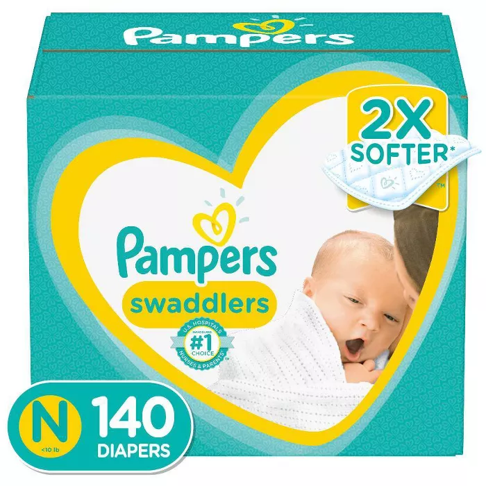 Cloth Diapers vs. Disposable Diapers : Best Diapers to Use on Your Newborn, Pampers Swaddlers Disposable Diapers Enormous Pack