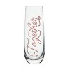 Totalee Gift Better/Together Champagne Glass Set of 2 Glass Clear 18 oz - 2 of 3