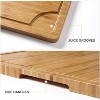 Extra Large Bamboo Cutting Board for Kitchen, Meat Cutting Board for BBQ with Juice Groove, Over the Sink Cutting Board - 4 of 4