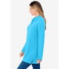 Woman Within Long-Sleeve Polo Shirt - 4 of 4