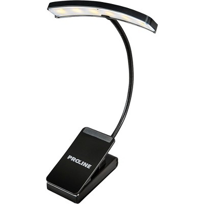 Proline Sl6na Natural Series Portable Music Stand Light With 6