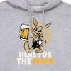 Men's - Instant Message - Here For The Hops Graphic Fleece Pullover Hoodie - 2 of 4