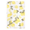 Hudson Baby Infant Girl Cotton Flannel Burp Cloths 4pk, Lemons, One Size - 2 of 3