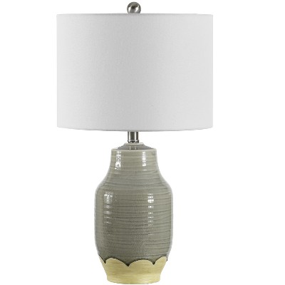 Raker Table Lamp - Grey - Safavieh