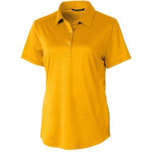 Cutter & Buck Prospect Textured Stretch Womens Short Sleeve Polo Shirt - 1 of 2
