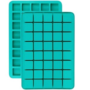 Aoibox 2-Pack Silicone Candy Molds for Chocolate Truffles, Fat Bombs, Whiskey Ice, Jelly, Caramel, and More - Perfect for Keto Snacks and Sweet Treats - 1 of 4