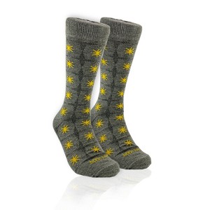 Shining Star Pattern Socks from the Sock Panda (Men's Sizes, Adult Large) - 1 of 4