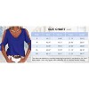 Imily Bela Women Summer V Neck Cold Shoulder Tops Loose Casual Tee Chic Cutout Blouse - 4 of 4