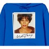 Whitney Houston Photo Art Long Sleeve Royal Blue Men's Hooded Sweatshirt - image 2 of 3