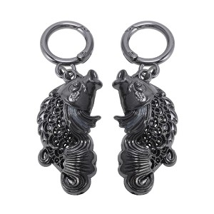 Unique Bargains Koi Shoelace Charms 1 Pair - 1 of 4