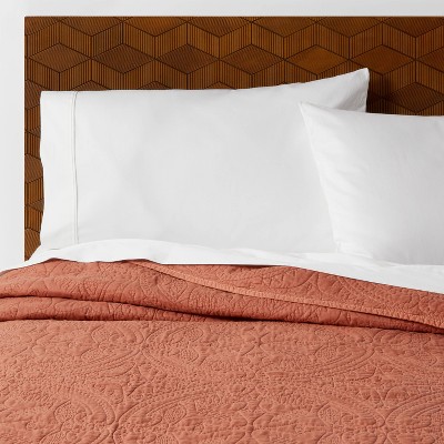 Twin/Twin Extra Long Medallion Stitch Quilt Bronze - Opalhouse™