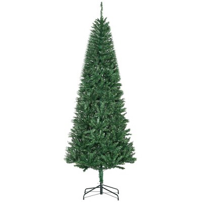 Aghana Digitals 7ft Unlit Green Artificial Christmas Tree with 583 Realistic Branches, Sturdy Metal