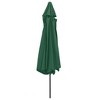 vidaXL Garden Parasol Green Polyester, Metal Large Tiltable - 4 of 4