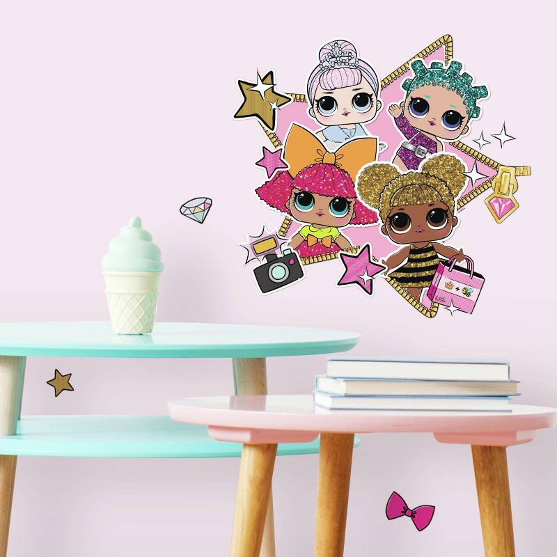 L.O.L. Surprise! Peel and Stick Giant Kids&#39; Wall Decal, 3 of 6