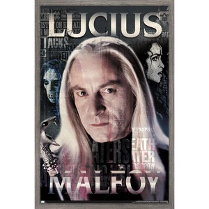 Trends International The Wizarding World: Harry Potter - Lucius Malfoy Framed Wall Poster Prints - 1 of 4