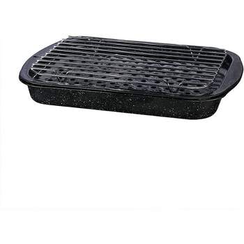 Range Kleen Porcelain Broiler Pan and Grill 8.625 in. W X 13 in. L - Ace  Hardware